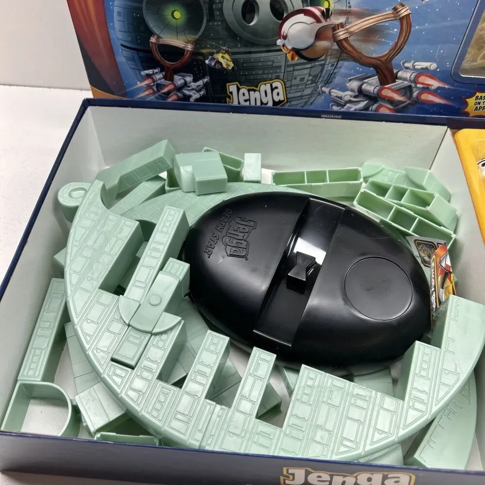 Angry Birds: Star Wars – Jenga‎ Death Star Game Hasbro Complete Great Condition